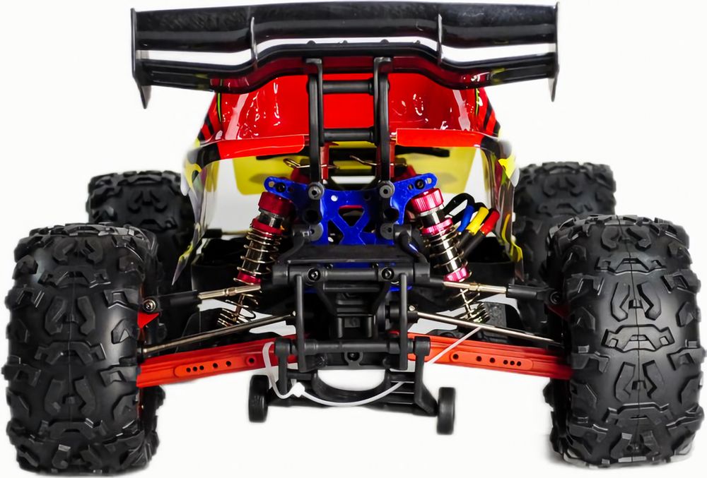 Радиоуправляемая трагги Remo Hobby EVO-R Brushless (красная) 4WD 2.4G 1/8 RTR (E664-003)