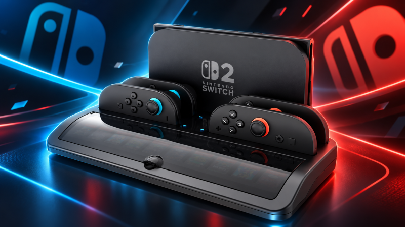 Док-станция Nintendo Switch 2 Dock Set — комплект, порты и совместимость