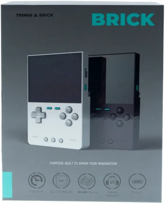 Портативная игровая приставка Trimui Brick (красная)