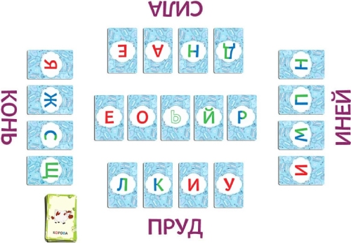 Настольная игра ZVEZDA Простоквашино (Азбука обучающая) (ZV-8672)