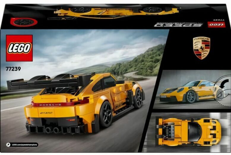 (EU) Конструктор-автомобиль LEGO Speed Champions Porsche 911 GT3 RS (77239)