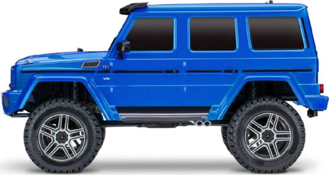 Радиоуправляемая модель краулер Traxxas TRX-4 Mercedes G 500 4WD 1к10 + кузов Black (TRA82096-4-BODYY)