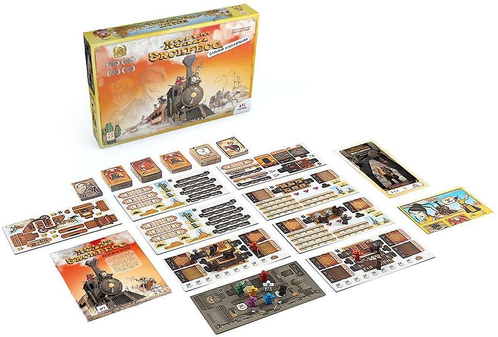(EU) Настольная игра Стиль жизни Кольт Экспресс: Большое приключение
