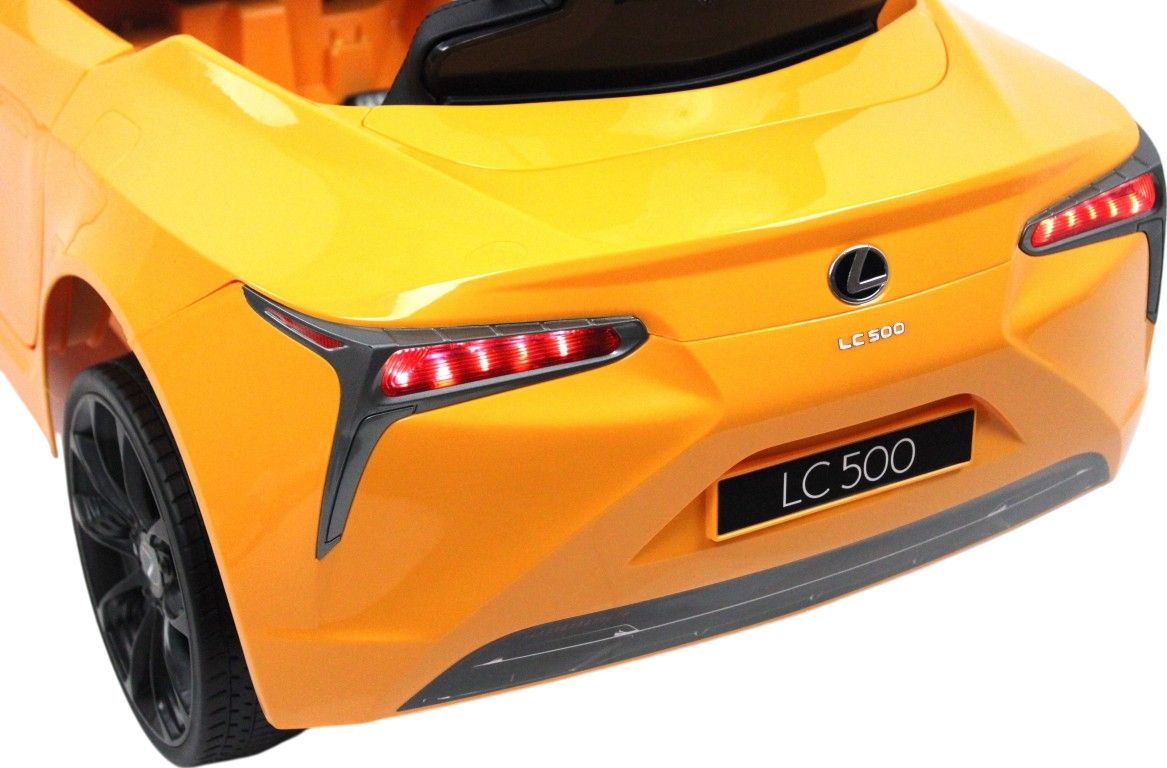 Детский электромобиль RiverToys Lexus LC 500 (JE1618) желтый