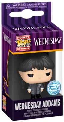 (EU) Фигурка Funko POP! Pocket Keychain: Wednesday Addams (81863)