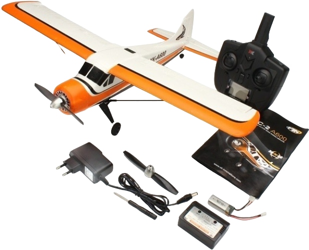 Радиоуправляемая модель XK Innovations самолет A600 (DHC-2 Beaver) 3D RTF с автопилотом(XK-A600)