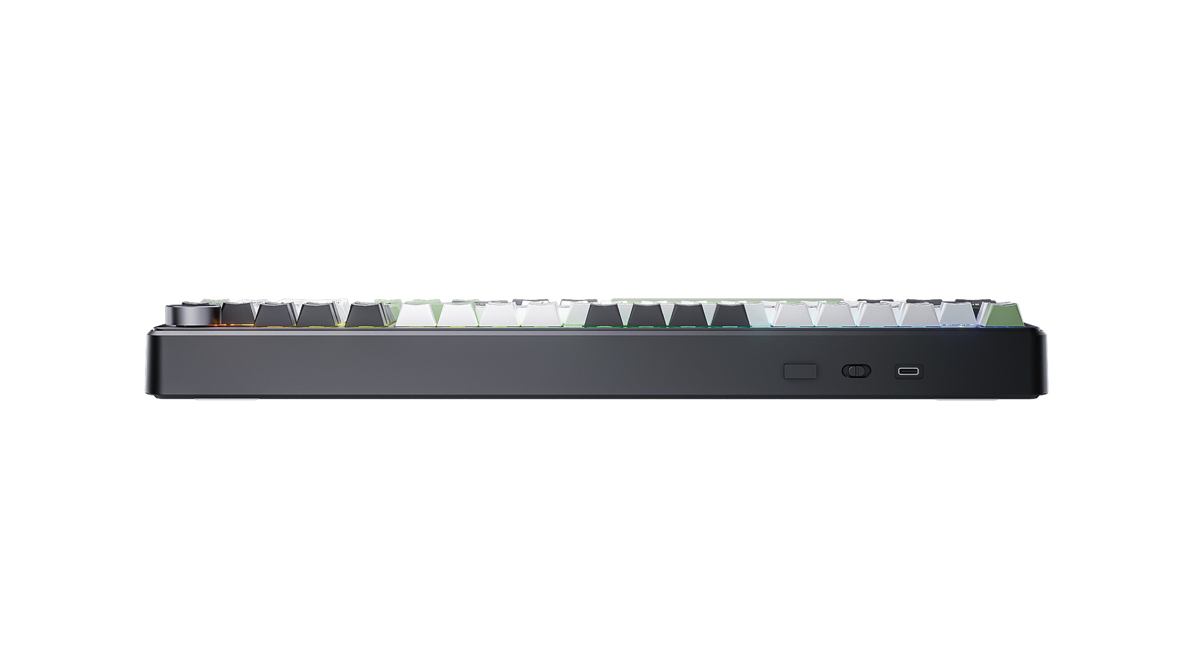 Клавиатура AULA F99Pro Star Vector свитчи, Чёрно-бело-зелёная