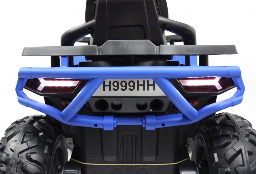 Детский электроквадроцикл RiverToys H999HH синий