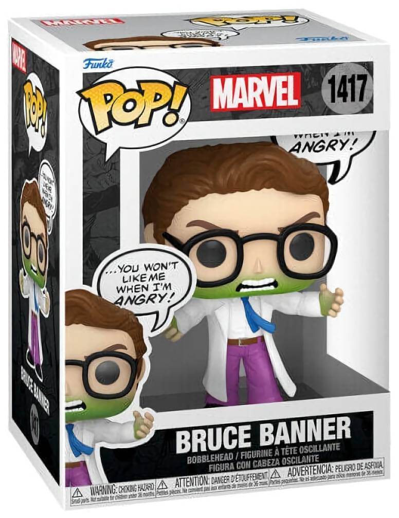 (CN) Фигурка Funko Pop! Marvel: Hulk - Bruce Banner (1417)