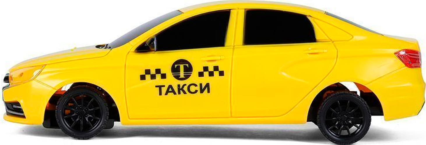 Радиоуправляемая машина AUTODRIVE Lada Vesta такси (жёлтый) (JB1168467)