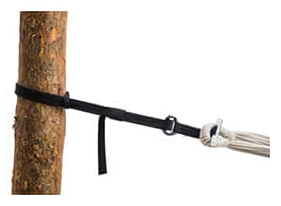 (EU) Аксессуар для гамака Amazonas AZ-3025002 T-strap (2 шт, нагрузка до 200 кг, ширина 25 мм), Чёрный