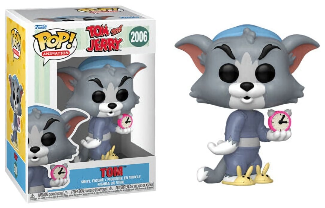 (CN) Фигурка Funko Pop! Animation: Tom and Jerry - Tom (Alarm Version) (2006)