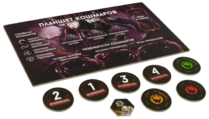 Настольная карточная игра Hobby World Немезида: Кошмары (915354)