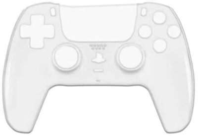Пластиковый защитный чехол для геймпада Sony DualSense 5 Crystal Case (прозрачный) (3390)