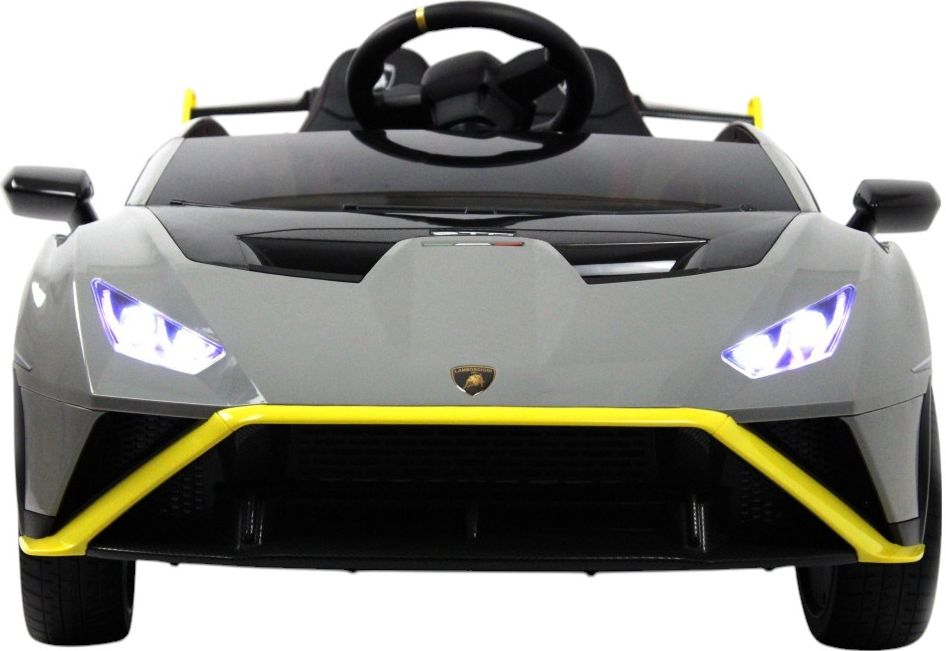 Детский электромобиль RiverToys Lamborghini Huracán STO (E888EE-GRAY) серый