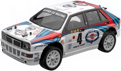 Радиоуправляемая машина для дрифта MJX Hyper Go 14302 Lancia Delta Brushless 4WD 2.4G LED 1/14 RTR (EXA79102R)