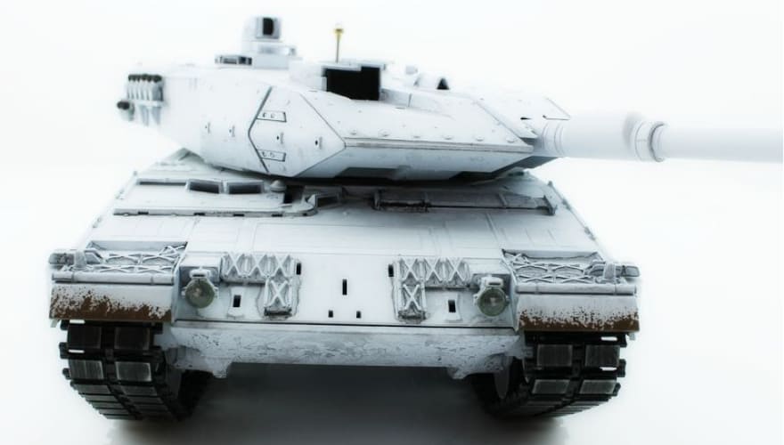 Радиоуправляемый танк Taigen 1/16 Leopard 2 A6 (Германия) UN V3.0 2.4G RTR, TG3889-1B-UN3.0