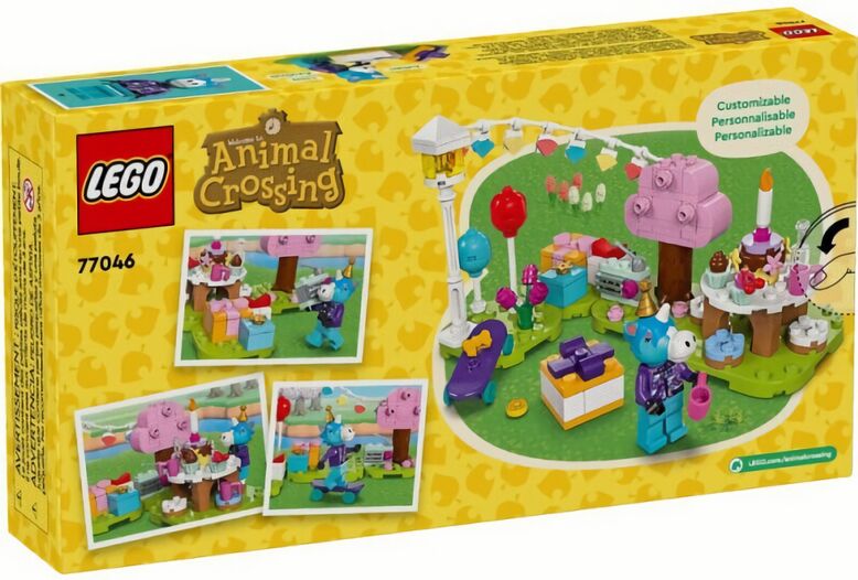 (EU) Конструктор LEGO Animal Crossing Вечеринка по случаю дня рождения Джимми (77046)