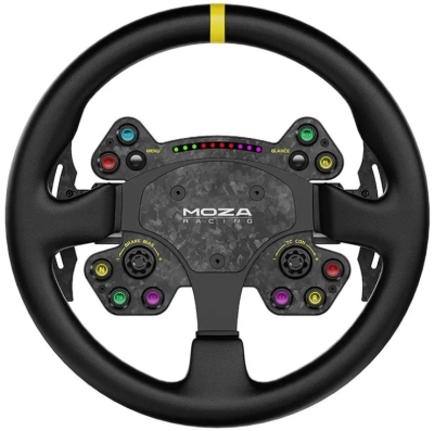 Съемное рулевое колесо MOZA RS V2 Steering Wheel Leather RS25
