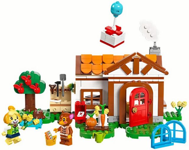 (EU) Конструктор LEGO Animal Crossing Визит Мелинды (77049)