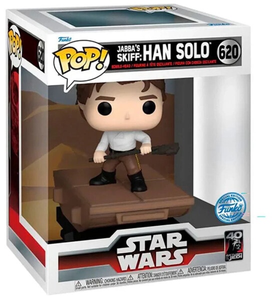 (EU) Фигурка Funko POP! Deluxe Star Wars: Jabba's Skiff Han Solo (620)