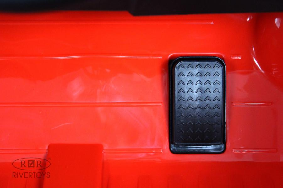 Детский электромобиль RiverToys Porsche 911 RUF (A444AA) красный