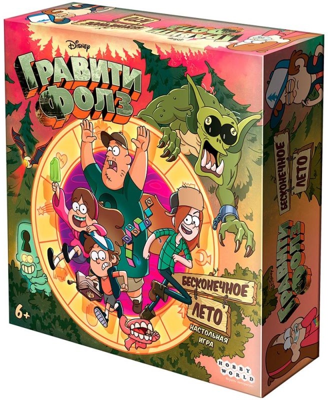 (EU) Настольная игра Hobby World Гравити Фолз: Бесконечное лето
