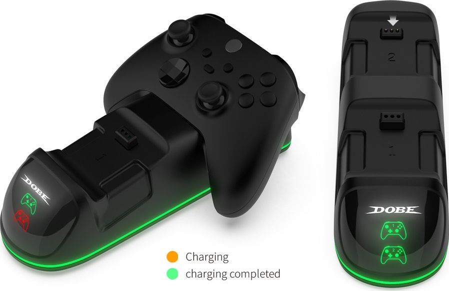 Зарядная станция DOBE для 2-х геймпадов Xbox (TYX-1623X)