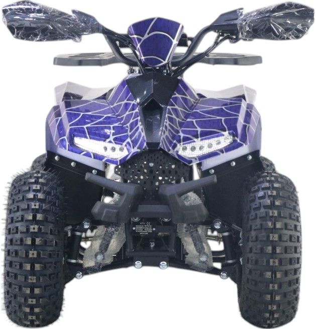 Детский электроквадроцикл RiverToys (LEON-48V-BLUE-SPIDER) синий спайдер