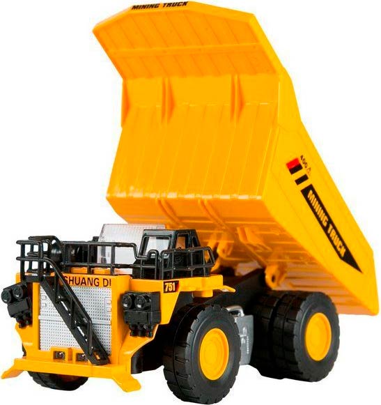 Машина АВТОПАНОРАМА КАРЬЕРНЫЙ САМОСВАЛ (жёлтый) (JB0401484)