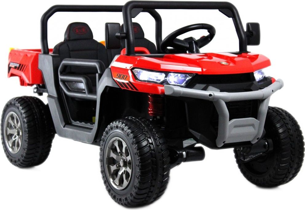 Детский электромобиль RiverToys H005HH красный