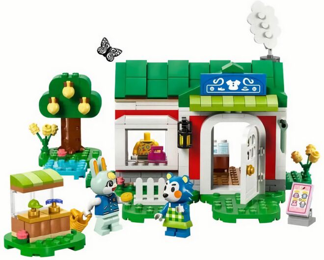 (EU) Конструктор LEGO Animal Crossing Магазин одежды сестёр Эйбл (77055)