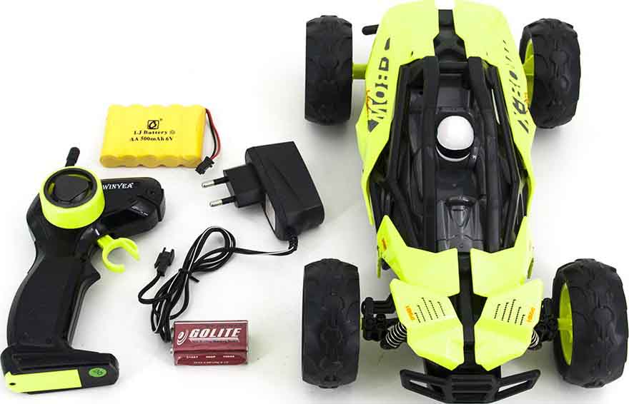 Радиоуправляемая модель Wineya багги W3681 Speed Buggy KX7 (1к14) Yellow(W3681)