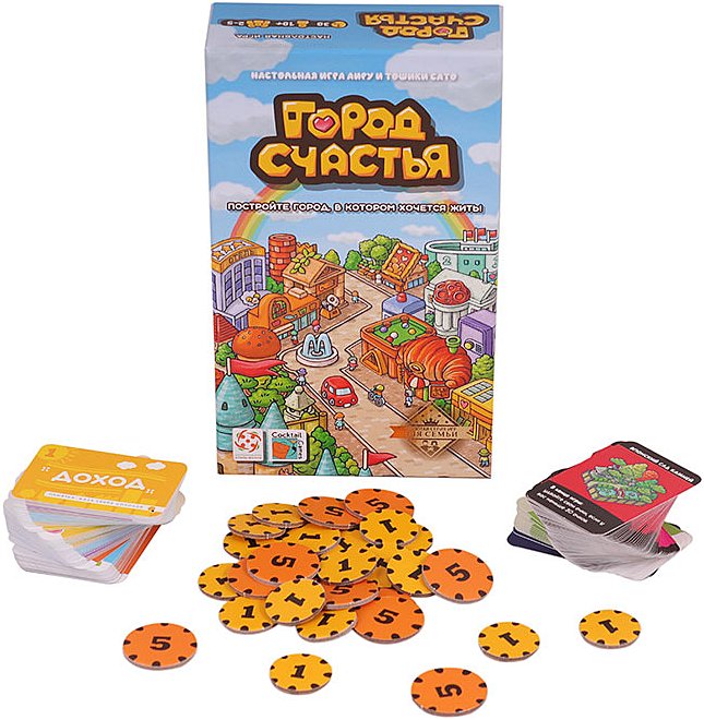 (EU) Настольная игра Стиль жизни Город Счастья