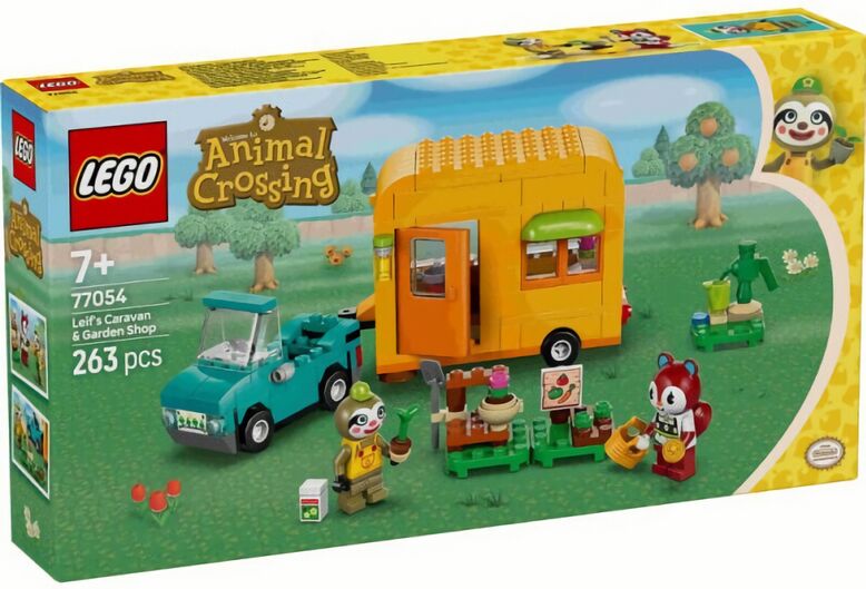(EU) Конструктор LEGO Animal Crossing Автодом и садовый магазин Лейфа (77054)