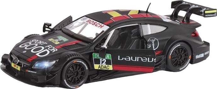 Машина АВТОПАНОРАМА Mercedes-AMG C 63 DTM (черный) (JB1200187)