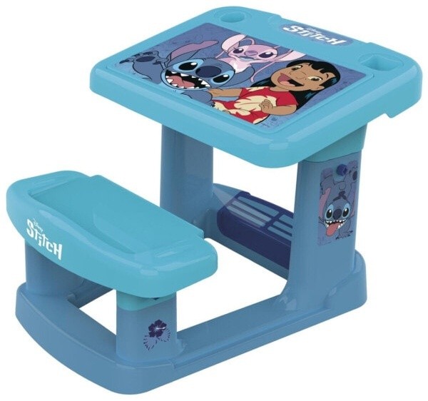 (EU) Детская парта Chicos Stitch, Белая