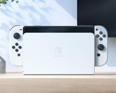 Nintendo Switch OLED 64GB (белый)