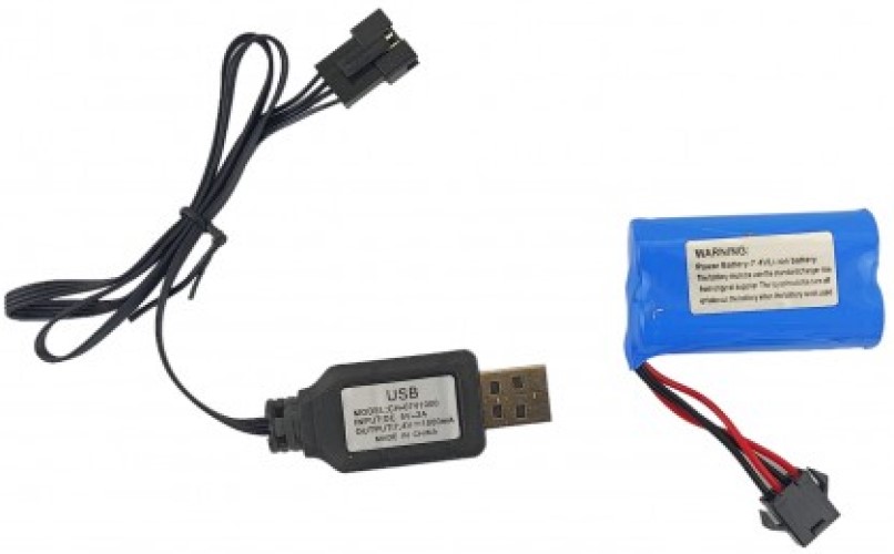 Автомат SCAR стреляющий орбизами, FK962-Blue