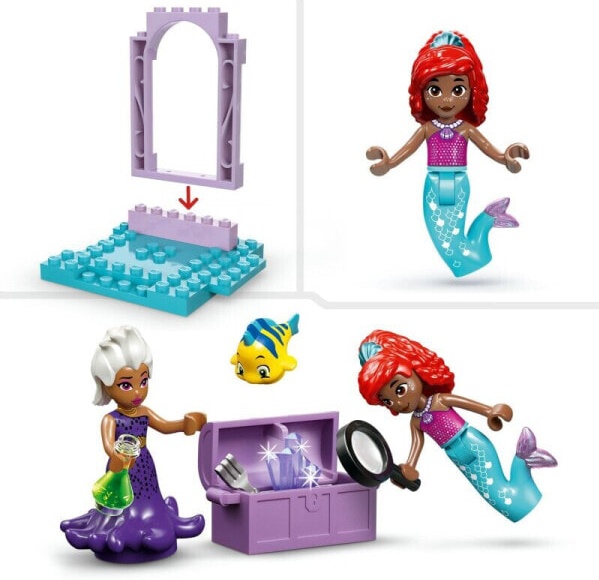 (EU) Конструктор LEGO Disney Princess Кристальная пещера Ариэль (43254)