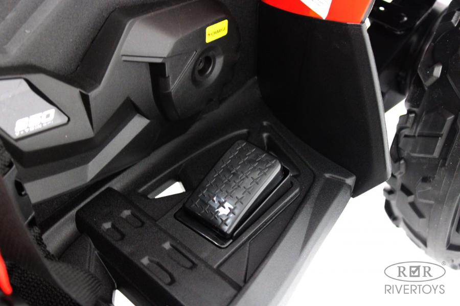 Детский электроквадроцикл RiverToys BRP Can-Am Renegade (Y333YY) красный