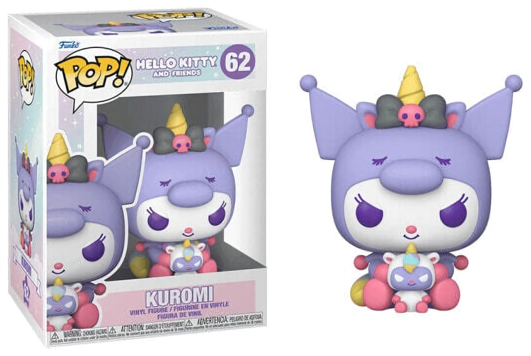 (CN) Фигурка Funko Pop! Sanrio: Hello Kitty - Kuromi Unicorn Party (62)