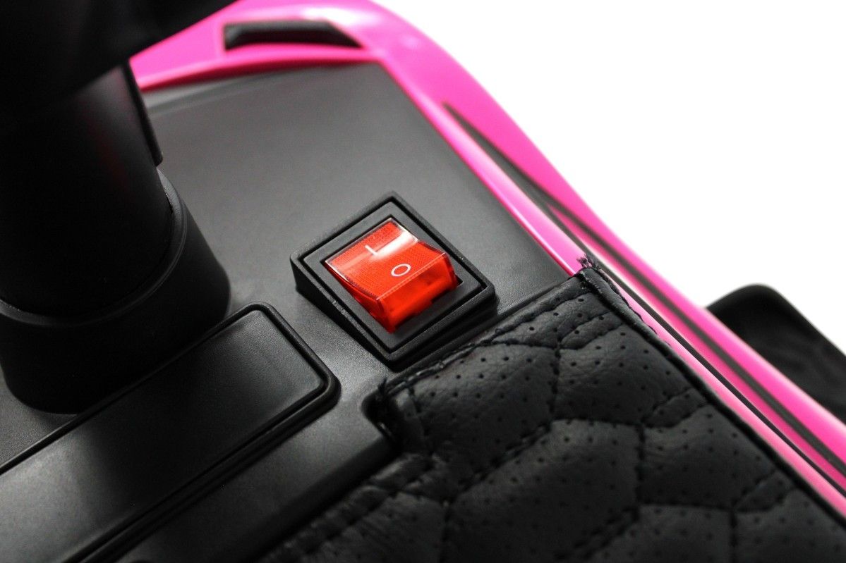 Детский толокар RiverToys (M555MM-D-PINK) розовый