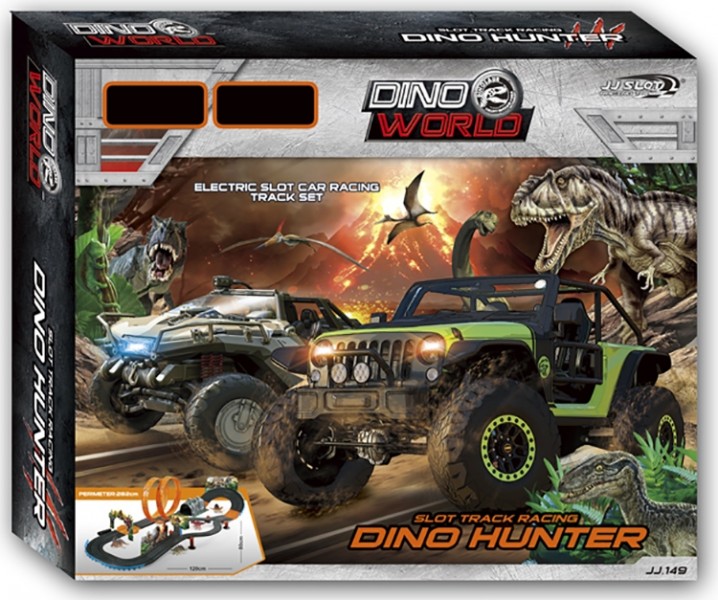 Гоночный автотрек JJ Slot Мир динозавров (JJ149-2)