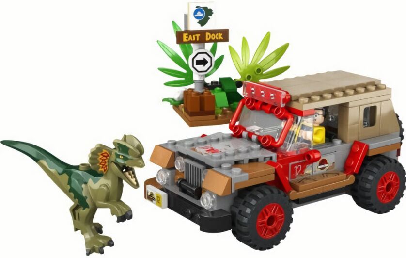 (EU) Игрушка LEGO Jurassic World Засада Дилофозавра (76958)