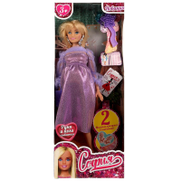 Кукла 29 см София беременная, руки и ноги сгиб, акс, кор КАРАПУЗ в кор.24шт 66001B2-BF4-S-BB