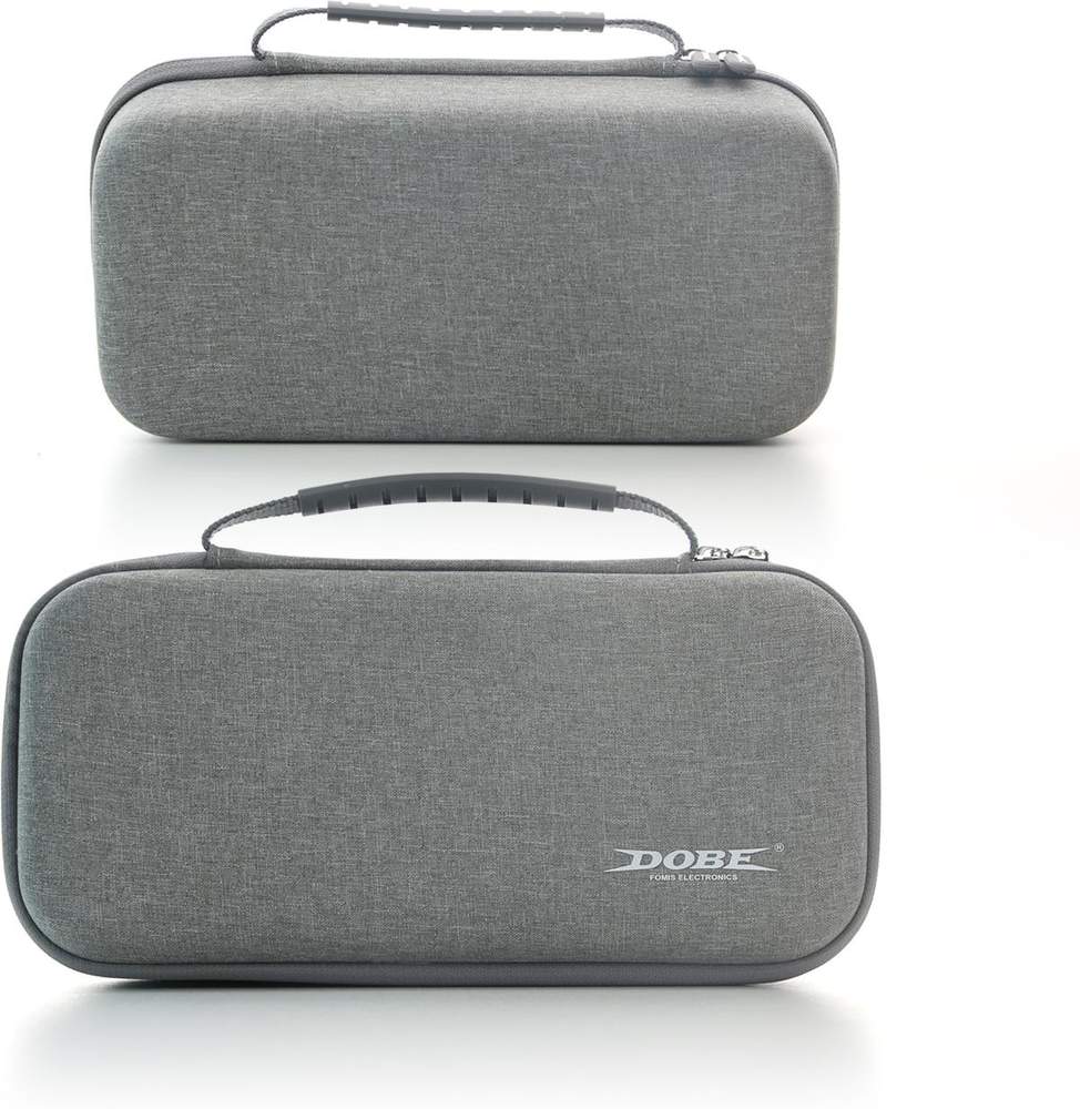 Сумка DOBE для Nintendo Switch и контроллеров Eggshell (серая) (TNS-3131)