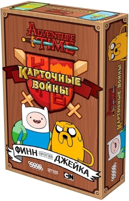 (EU) Настольная игра Hobby World Время приключений. Карточные войны. Финн против Джейка