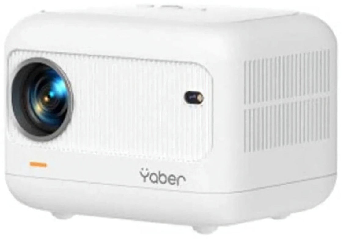 (EU) Портативный проектор Yaber L1 (Android 9.0, 1080P, 200 люмен, Wi-Fi 6) , Белый