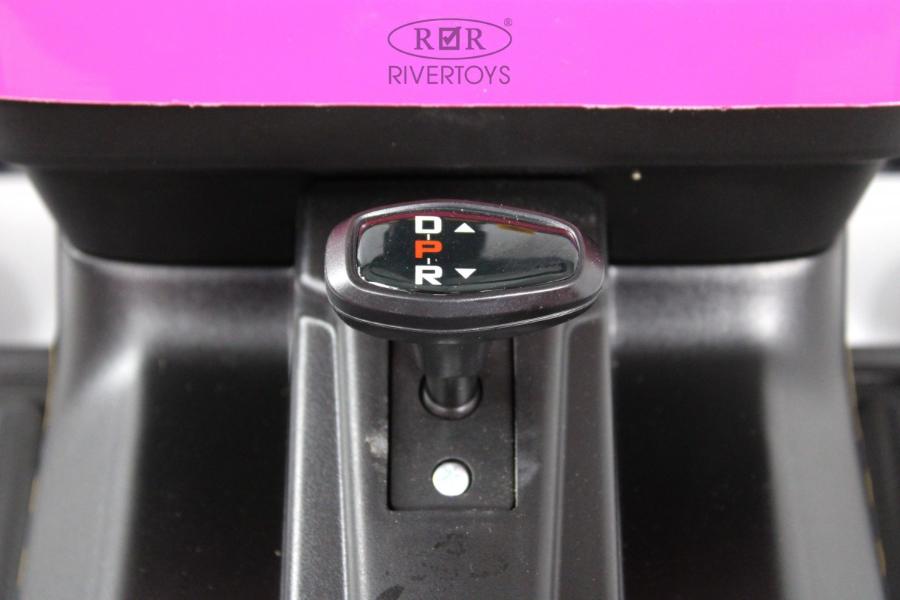 Детский электромобиль RiverToys K111KK розовый